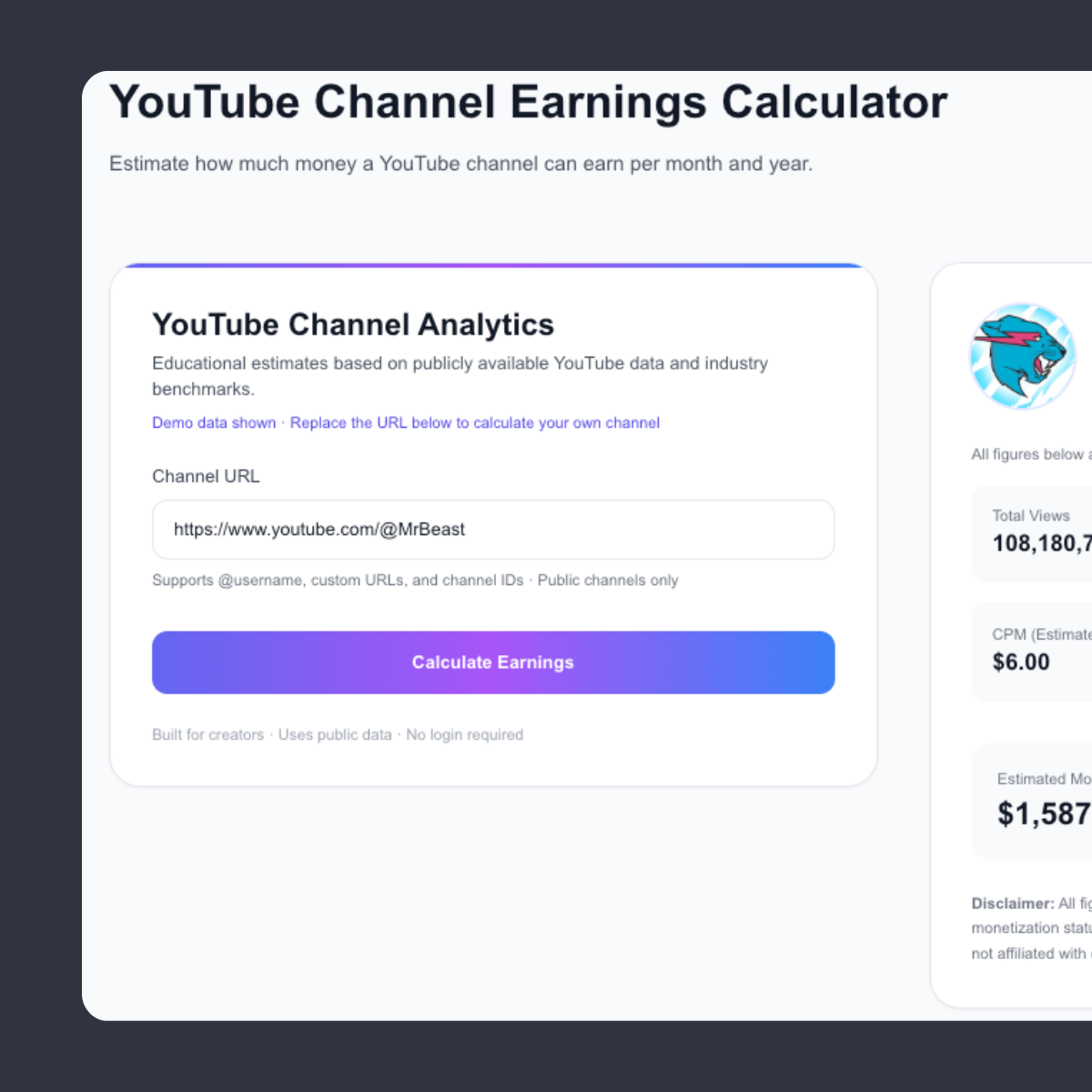 Statly analytics preview
